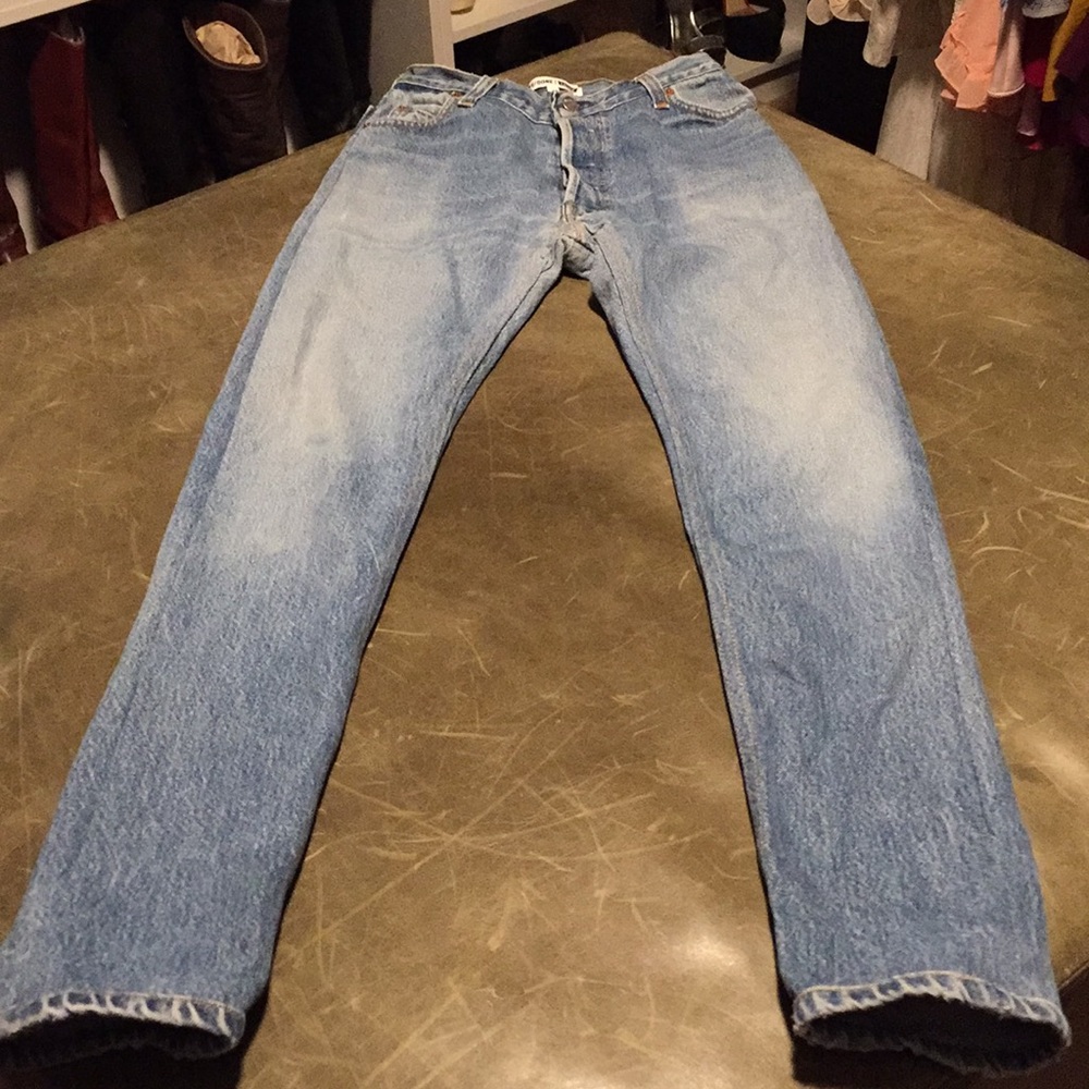 High Rise Re/Done Jeans